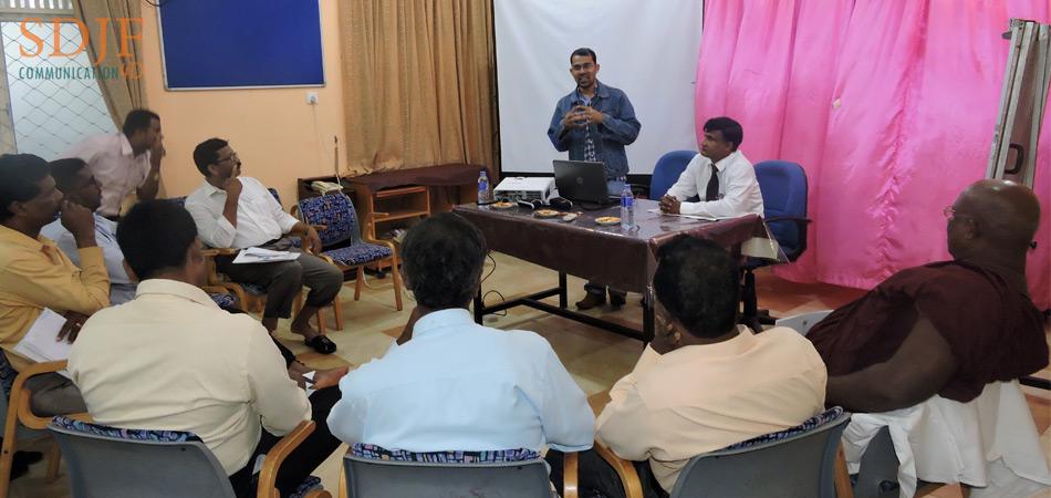 Sri Lanka Forum Theatre Program Principals’ Meeting in Kandy and Trincomalee Districts