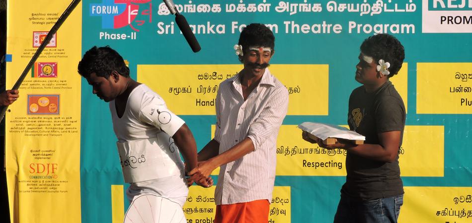 Sri Lanka Forum Theatre Performances in the Trincomalee District