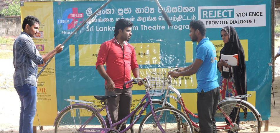 Sri Lanka Forum Theatre Performances in the Polonnaruwa District
