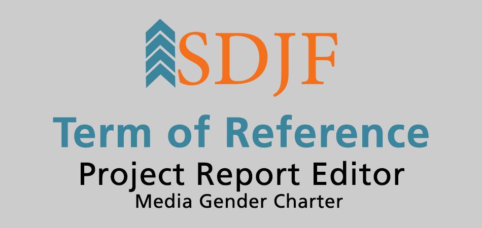 Project Report Editor - Media Gender Charter