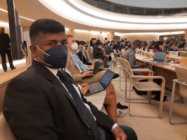 SDJF Program Director’s Presence at the UN Human Rights Council in Geneva 2022