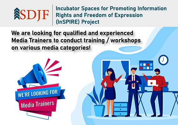 Call for Media Trainers